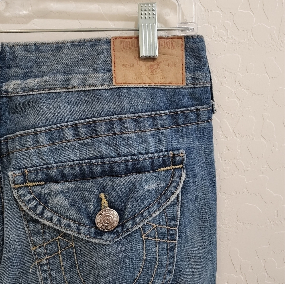 True Religion Low Rise Joey Flared Bootcut Jeans … - image 5